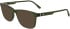 Lacoste L2974-56 glasses in Transparent Khaki