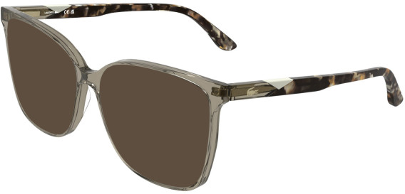 Lacoste L2989-58 glasses in Tranparent Light Grey