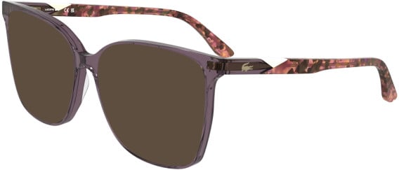 Lacoste L2989-58 glasses in Transparent Violet