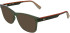 Lacoste L4004-56 glasses in Transparent Khaki