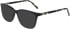 Marchon NYC M-5024 N-55 glasses in Black/Black Tort