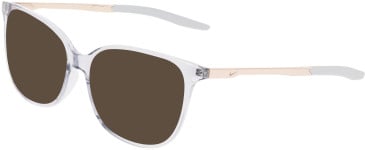 Nike 7228-54 glasses in Wolf Grey