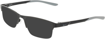 Nike 8159-59 glasses in Matte Black/Smoke Grey