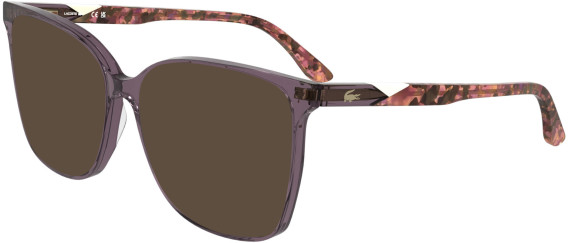 Lacoste L2989-58 glasses in Transparent Violet