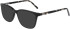 Marchon NYC M-5024 N-55 glasses in Black/Black Tort