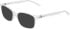 Marchon NYC M-6509-49 glasses in Crystal