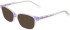 Marchon NYC M-7507-49 glasses in Purple