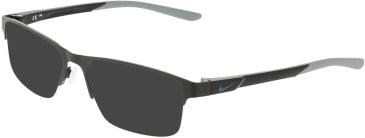 Nike 8159-59 glasses in Matte Black/Smoke Grey