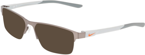 Nike 8159-59 glasses in Satin Gunmetal/Smoke Grey