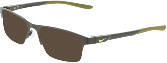 Nike 8159-59 glasses in Matte Sequoia/Medium Olive