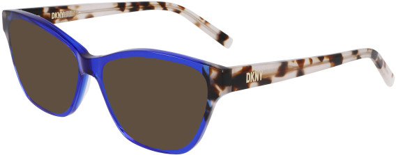 DKNY DK5057 glasses in Cobalt/Bone Tortoise