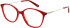 Cameo Elise glasses in Red