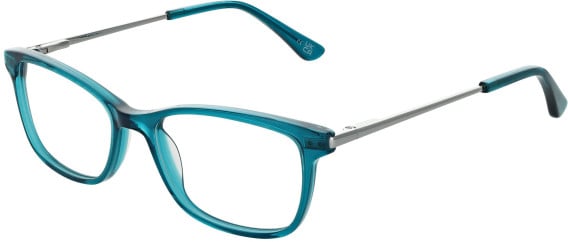 Cameo Lily glasses in Crystal Green/Gun