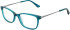 Cameo Lily glasses in Crystal Green/Gun