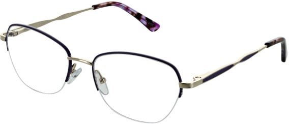 Cameo Saskia glasses in Gold/Lilac