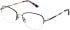 Cameo Saskia glasses in Gold/Lilac