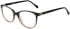 LK Bennett 82 glasses in Grey/Pink Gradient