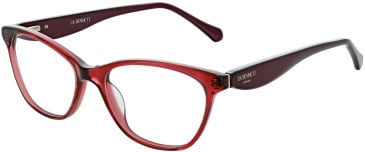 LK Bennett 84 glasses in Burgundy
