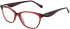 LK Bennett 84 glasses in Burgundy