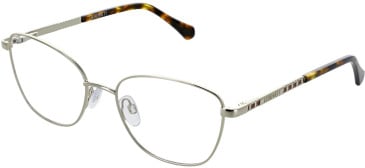 LK Bennett 89 glasses in Light Gold