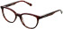 LK Bennett 95 glasses in Pink/Red Tort