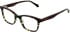 LK Bennett 96 glasses in Red Tort