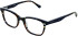 LK Bennett 96 glasses in Blue Tort