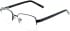 Lazer 4126-54 glasses in Black
