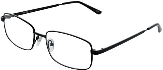 Matrix 230-52 glasses in Matt Black