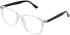Matrix 849 glasses in Crystal
