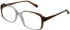 Matrix 853-52 glasses in Sherry