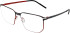 Reykjavik Eyes HANS glasses in Gun/Red
