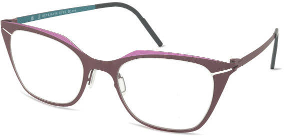 Reykjavik Eyes Harpa glasses in Dark Cherry