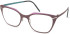 Reykjavik Eyes Harpa glasses in Dark Cherry