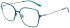 X-Eyes Lite 28 glasses in Teal