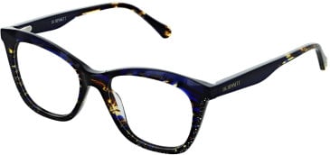 LK Bennett 94 glasses in Blue/Blue Tort