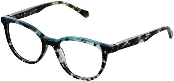 LK Bennett 95 glasses in Teal/Grey Tort