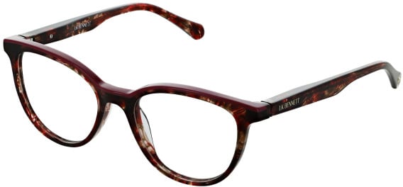 LK Bennett 95 glasses in Pink/Red Tort