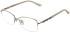 Cameo Clara glasses in Rose Gold