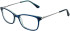 Cameo Lily glasses in Blue/Silver