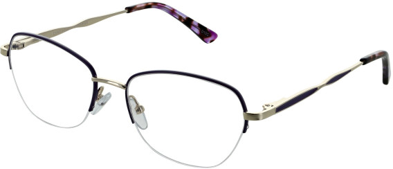 Cameo Saskia glasses in Gold/Lilac