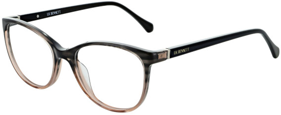 LK Bennett 82 glasses in Grey/Pink Gradient