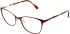 LK Bennett 83 glasses in Burgundy