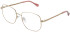 LK Bennett 87 glasses in Rose Gold