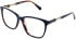 LK Bennett 88 glasses in Black/Tort