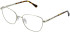 LK Bennett 89 glasses in Light Gold