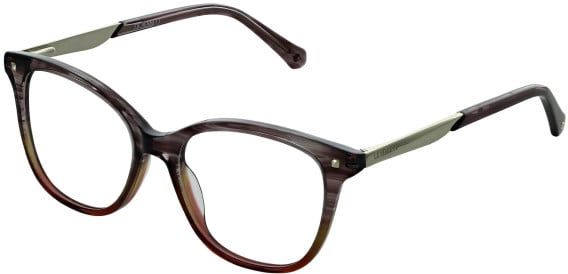 LK Bennett 90 glasses in Gradient Amber