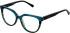 LK Bennett 91 glasses in Teal