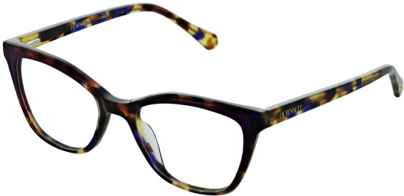 LK Bennett 92 glasses in Purple/Tort