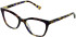 LK Bennett 92 glasses in Purple/Tort